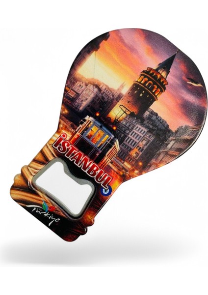Galata Gift Şişe Açacağı Açacak Magnet Balon Şeklinde Dekoratif Soda Gazoz Açacağı Istanbul Temalı modelleri