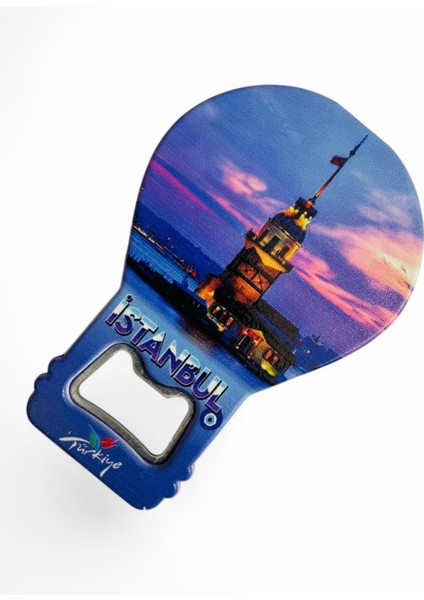 Galata Gift Şişe Açacağı Açacak Magnet Balon Şeklinde Dekoratif Soda Gazoz Açacağı Istanbul Temalı fırsatları