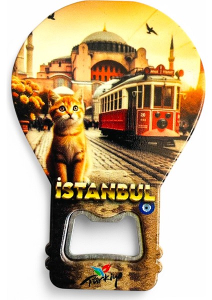 Galata Gift Şişe Açacağı Açacak Magnet Balon Şeklinde Dekoratif Soda Gazoz Açacağı Istanbul Temalı fiyatları