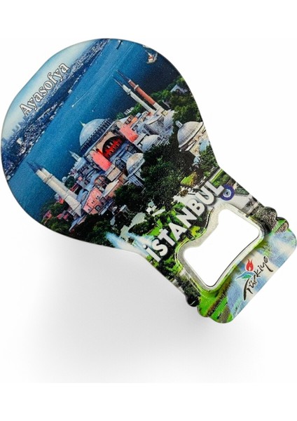 Galata Gift Şişe Açacağı Açacak Magnet Balon Şeklinde Dekoratif Soda Gazoz Açacağı Istanbul Temalı fırsatları