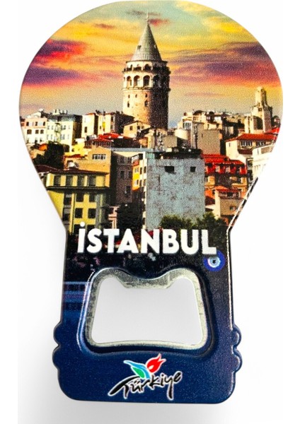 Galata Gift Şişe Açacağı Açacak Magnet Balon Şeklinde Dekoratif Soda Gazoz Açacağı Istanbul Temalı fiyatları