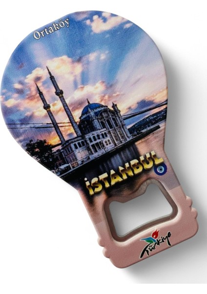 Galata Gift Şişe Açacağı Açacak Magnet Balon Şeklinde Dekoratif Soda Gazoz Açacağı Istanbul Temalı modelleri