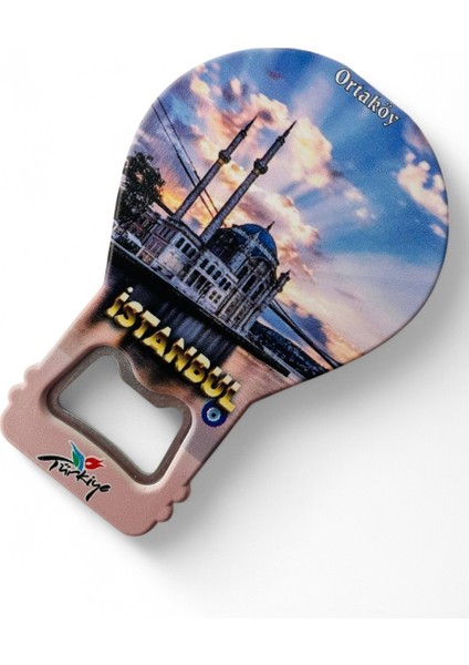 Galata Gift Şişe Açacağı Açacak Magnet Balon Şeklinde Dekoratif Soda Gazoz Açacağı Istanbul Temalı fırsatları