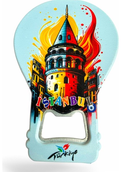 Galata Gift Şişe Açacağı Açacak Magnet Balon Şeklinde Dekoratif Soda Gazoz Açacağı Istanbul Temalı fiyatları