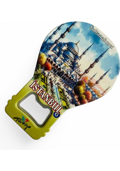 Galata Gift Şişe Açacağı Açacak Magnet Balon Şeklinde Dekoratif Soda Gazoz Açacağı Istanbul Temalı modelleri