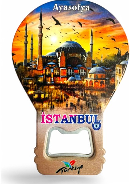 Galata Gift Şişe Açacağı Açacak Magnet Balon Şeklinde Dekoratif Soda Gazoz Açacağı Istanbul Temalı fiyatları