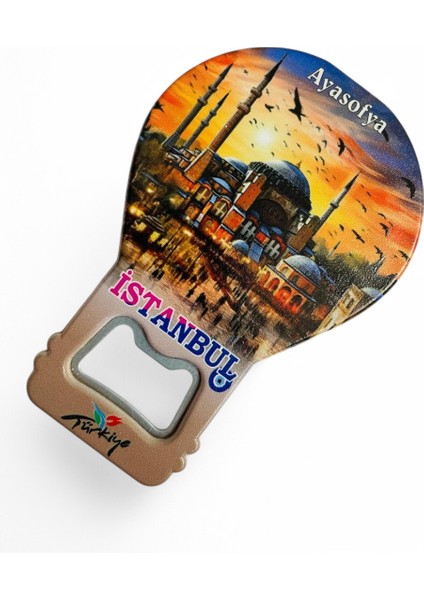 Galata Gift Şişe Açacağı Açacak Magnet Balon Şeklinde Dekoratif Soda Gazoz Açacağı Istanbul Temalı modelleri