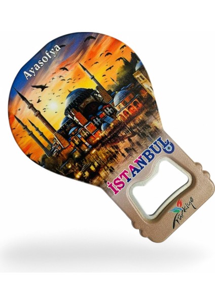 Galata Gift Şişe Açacağı Açacak Magnet Balon Şeklinde Dekoratif Soda Gazoz Açacağı Istanbul Temalı fırsatları