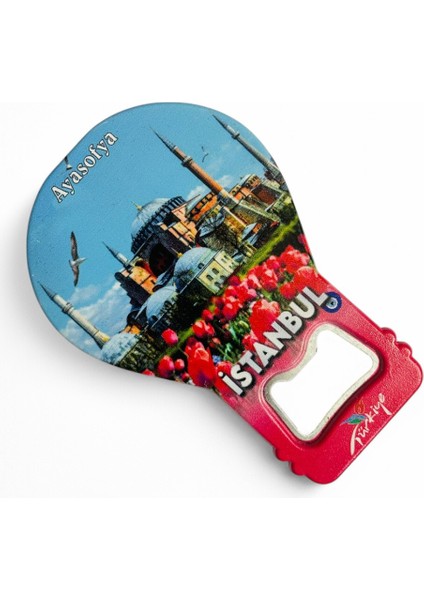 Galata Gift Şişe Açacağı Açacak Magnet Balon Şeklinde Dekoratif Soda Gazoz Açacağı Istanbul Temalı fırsatları