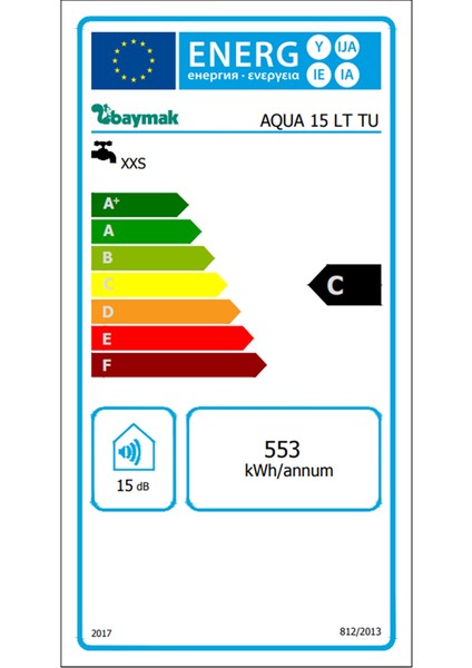 Tezgah Üstü Elektrikli Termosifon 15LT