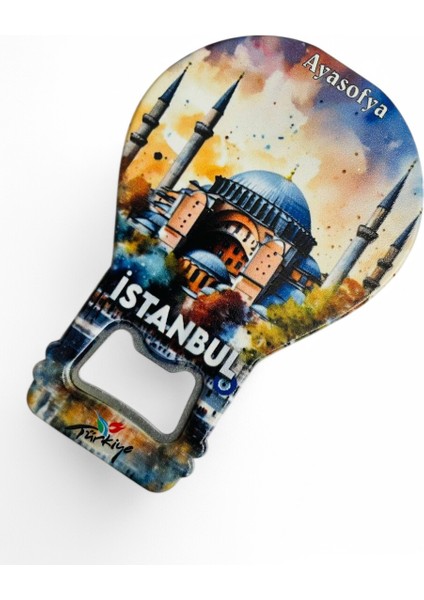 Galata Gift Şişe Açacağı Açacak Magnet Balon Şeklinde Dekoratif Soda Gazoz Açacağı Istanbul Temalı modelleri