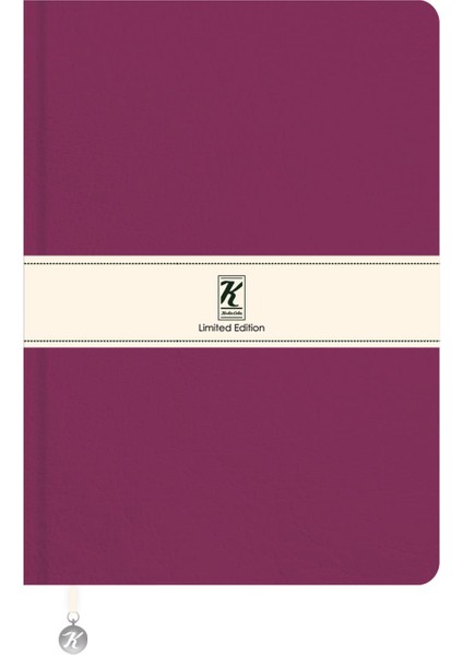 A5 Çizgili Termo Deri ve Esnek Kapak Limited Edition Defter - Mor