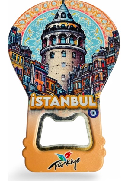 Galata Gift Şişe Açacağı Açacak Magnet Balon Şeklinde Dekoratif Soda Gazoz Açacağı Istanbul Temalı fiyatları