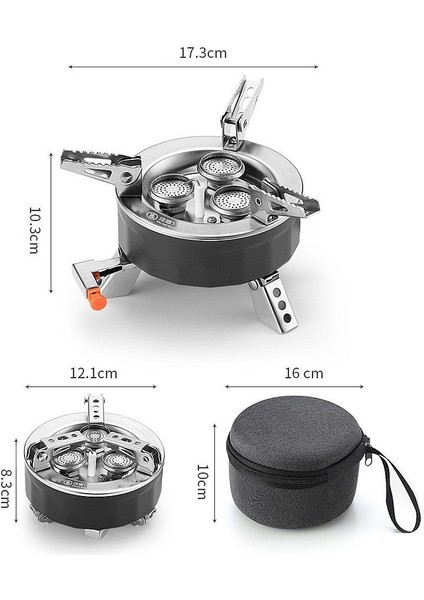 6800W Kartuş Sobası Taşınabilir Kartuş Sobası Açık Kamp Sobası Tencere (Yurt Dışından) modelleri