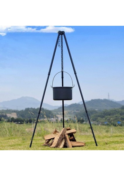 5.5 Litre Kamp Tenceresi Dış Mekan Pişirme Seti Kamp Piknik Pişirme Kapları (Yurt Dışından)