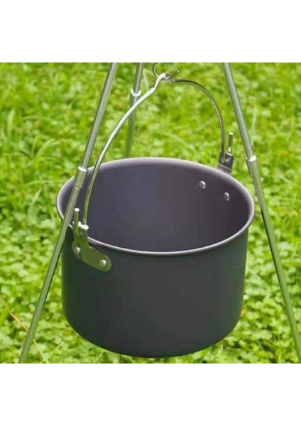 5.5 Litre Kamp Tenceresi Dış Mekan Pişirme Seti Kamp Piknik Pişirme Kapları (Yurt Dışından)
