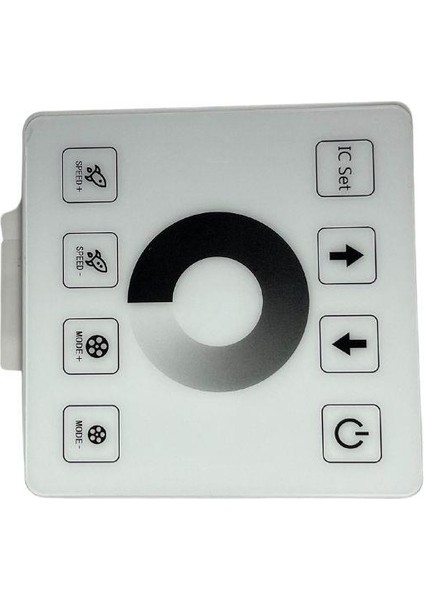 Duvar Tipi Tek Renk Pixel Şerit Kontrol 12-24 Volt