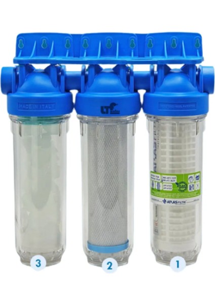 10 Inç Daire Girişi Arıtma (3'lü Filtre) fiyatları