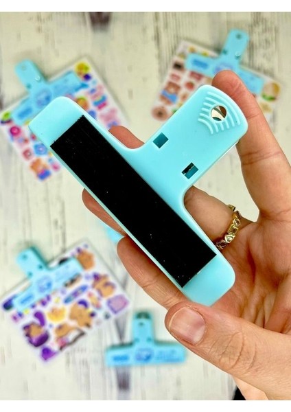 Sanrio Karakteri Cinnamoroll Pembe Renk Çok Fonksiyonlu Mıknatıslı Klips/fotoğraf Mandalı/kıskaç Ataş/kitap Ayracı fırsatları