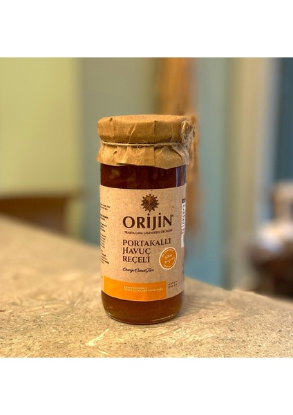 Portakallı Havuç Reçeli 300 gr