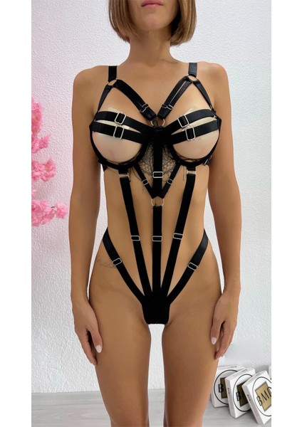 Triage Bantlı Body - Siyah