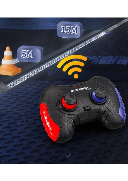2.4g Rc Buggy Oyuncak Rc Araba Işıkları ile Erkek ve Kız Yüksek Hızlı Araba (Yurt Dışından)