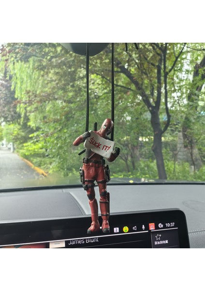 Araba Kolyesi Deadpool Dikiz Aynası Charms (Yurt Dışından)