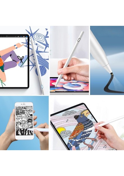 Evrensel Tablet ve Dokunmatik Telefonlarla Uyumlu Hassas Çizim ve Tasarım Kalemi (4767) - Lisinya