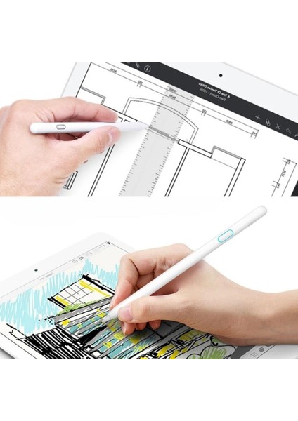 Evrensel Tablet ve Dokunmatik Telefonlarla Uyumlu Hassas Çizim ve Tasarım Kalemi (4767) - Lisinya