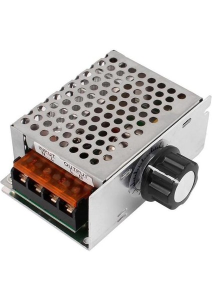 Arduino Dimmer 4000W Ac Voltaj Regulator Dimmer 220V Metal Kasa