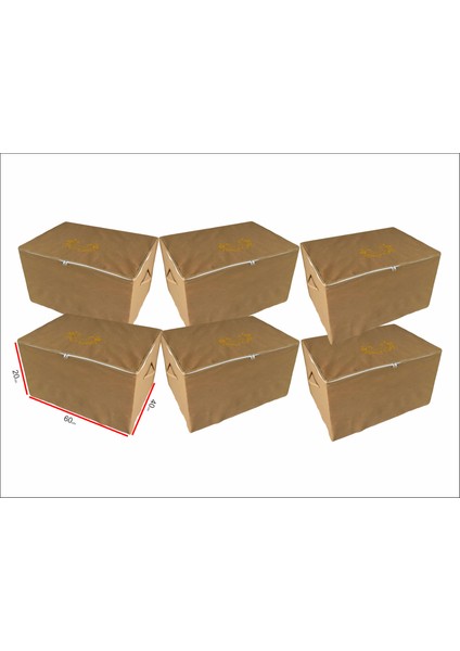 Baza Altı Düzenleyici Organizer Hurç 6 Adet 60X40X20