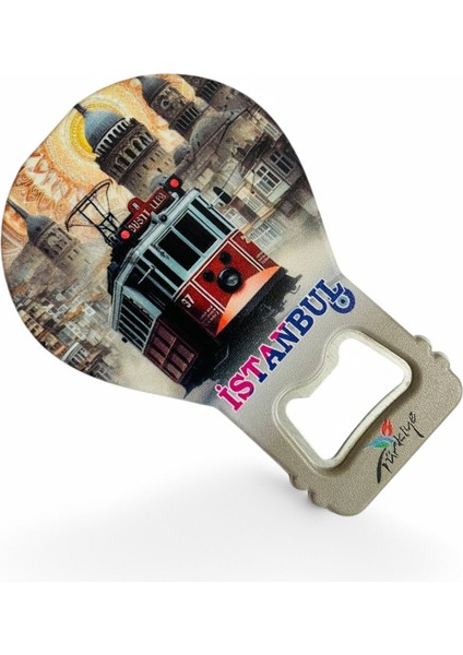 Galata Gift Şişe Açacağı Açacak Magnet Balon Şeklinde Dekoratif Soda Gazoz Açacağı Istanbul Temalı fırsatları
