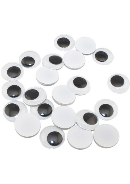 Oynar Plastik Göz Oyuncak Göz 15 mm (1000 Adet)