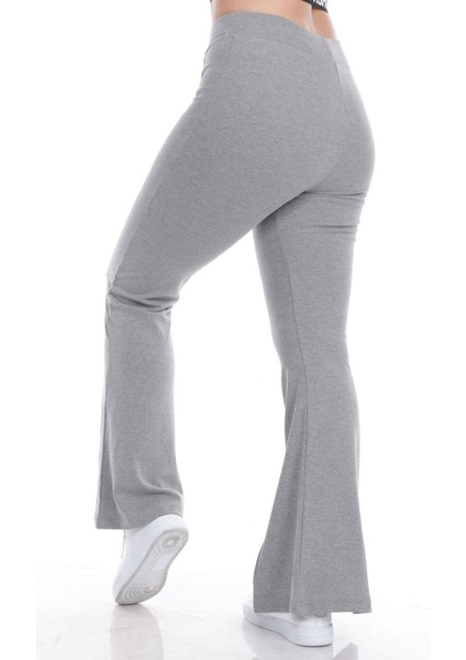 Gri Yırtmaçlı Ispanyol Paça Tayt fiyatları