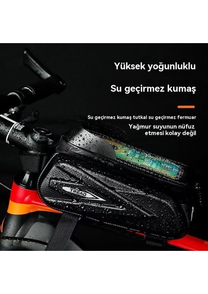 Mkjınmeı Su Geçirmez Dağ Bisikleti Çantası, Üst Boru Çantası, Ön Kiriş Çantası, Cep Telefonu Çantası, Askılı Çanta (Yurt Dışından) modelleri