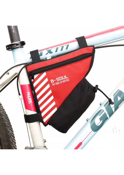 Mkjınmeı Dağ Bisikleti Bisiklet Çantası Üçgen Çanta Su Şişesi Çantası (Yurt Dışından)