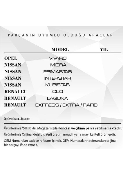 Renault Clio, Nissan Micra Için Çamurluk Sinyali 2'li - Sarı fırsatları