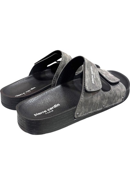 Çift Bantlı Cırtlı Anatomik Taban Erkek Terlik modelleri