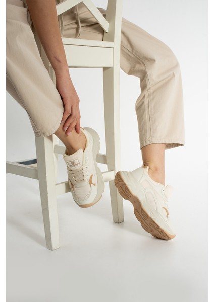 Nagen Kadın Beyaz Mavi Pudra Günlük Spor Ayakkabı fırsatları