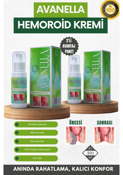 H.emoroid 2li Krem 100ml+100ml