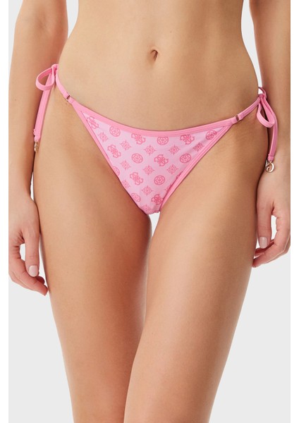 String 4g Logo Baskılı Bağlamalı Bikini Altı E5GO21KCRL2 Bayan Bikini Altı E5GO21 Kcrl2 P6FA