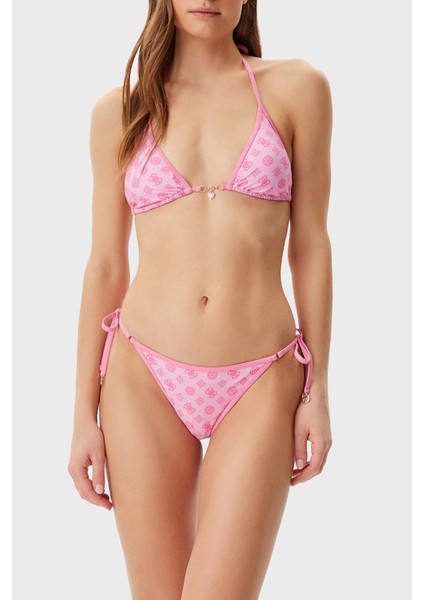 String 4g Logo Baskılı Bağlamalı Bikini Altı E5GO21KCRL2 Bayan Bikini Altı E5GO21 Kcrl2 P6FA