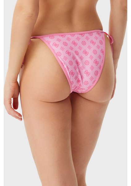 String 4g Logo Baskılı Bağlamalı Bikini Altı E5GO21KCRL2 Bayan Bikini Altı E5GO21 Kcrl2 P6FA
