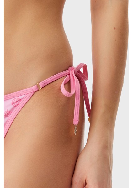String 4g Logo Baskılı Bağlamalı Bikini Altı E5GO21KCRL2 Bayan Bikini Altı E5GO21 Kcrl2 P6FA