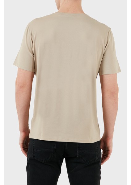 Pamuklu Regular Fit Bisiklet Yaka Logolu T Shirt Erkek T Shirt 50515395 276 fiyatları