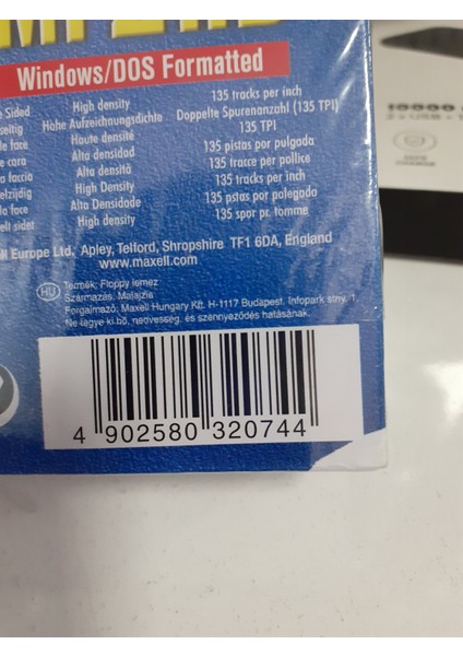 MF2HD 3.5 1.44MB Floppy Disket (10'lu Paket)