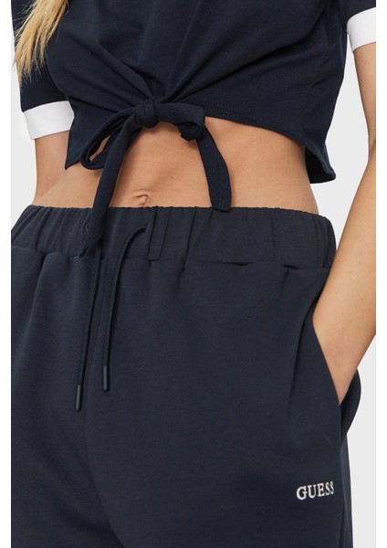 Knot Pamuklu Boxy Fit Bağlamalı Bisiklet Yaka Crop T Shirt V5GI05I3Z14 Bayan T Shirt V5GI05 I3Z14 A71W