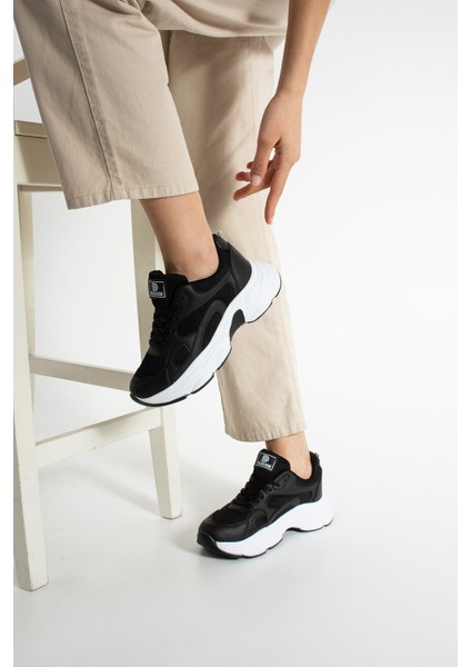Nagen Kadın Siyah Beyaz Günlük Spor Ayakkabı fiyatları
