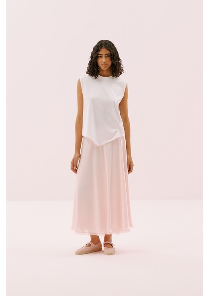 Bisiklet Yaka T-Shirt Beyaz Y2523829_002 modelleri