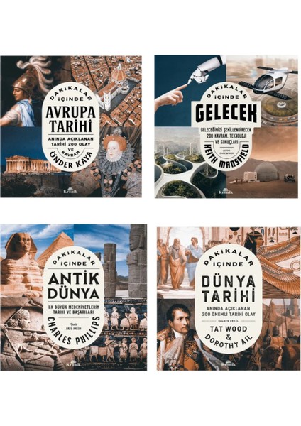 Dakikalar Içinde Avrupa Tarihi + Dakikalar Içinde Gelecek + Dakikalar Içinde Antik Dünya + Dakikalar Dünya